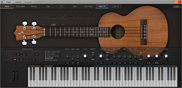 Ample Sound – Ample Ethno Ukulele III v3.1.0 VSTi, VSTi3, AAX, AUi WIN.OSX x64