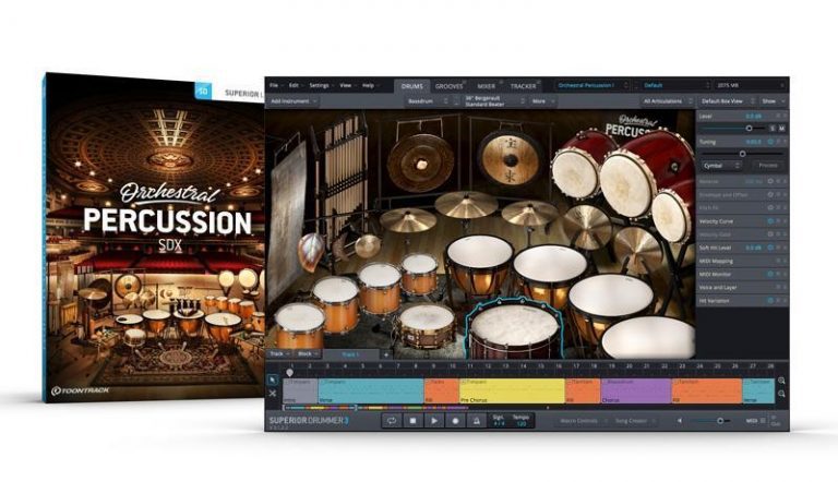Toontrack – ORCHESTRAL PERCUSSION SDX – PART 2 (SOUNDBANK)