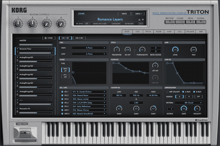 KORG – TRITON v1.0.1 EXE, VST x64