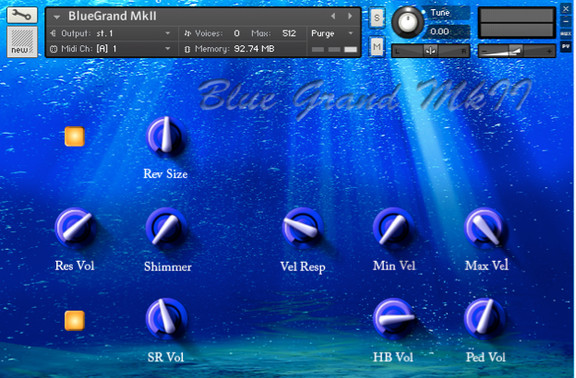 Sampletekk – Blue Grand MkII (KONTAKT)