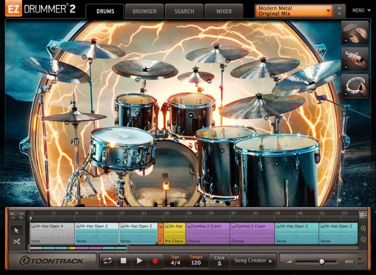 Toontrack – Modern Metal EZX (SOUNDBANK)