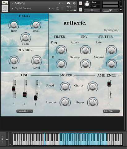 Instruments By Lamprey – Aetheric Ambient Pad Generator (KONTAKT, NEAT PLAYER)