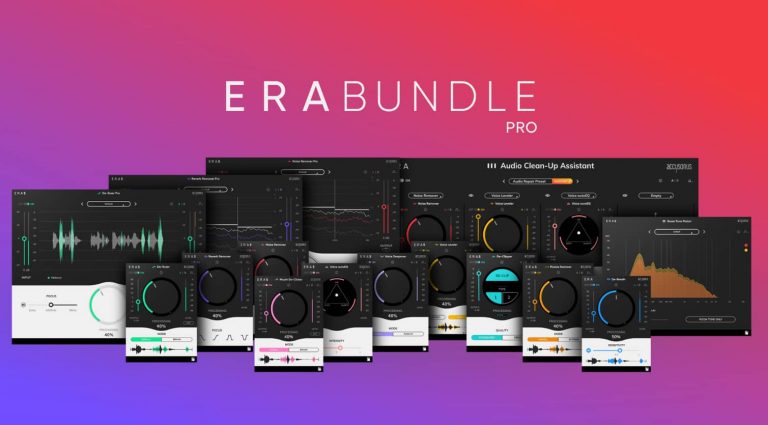 Accusonus – ERA 6 Bundle Pro 6.0.00 + Voice Changer 1.2 VST, VST3, AAX x64