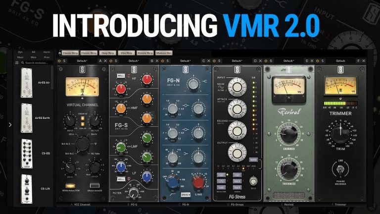 Slate Digital – VMR Virtual Mix Rack Complete 2.6.4.0 VST, VST3, AAX x64