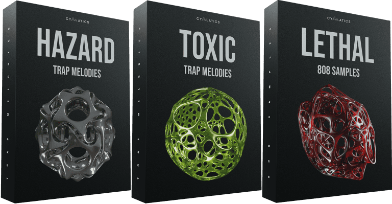 Cymatics – Trap melodies + bonus 808 pack (MIDI, WAV)