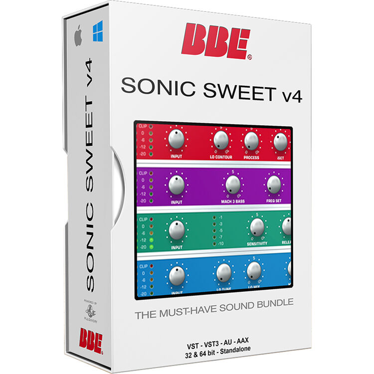 BBE – Sound Sonic Sweet v4.3.0 VST, VST3, AAX x64