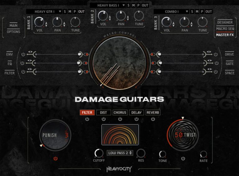 Heavyocity – Damage Guitars (KONTAKT)