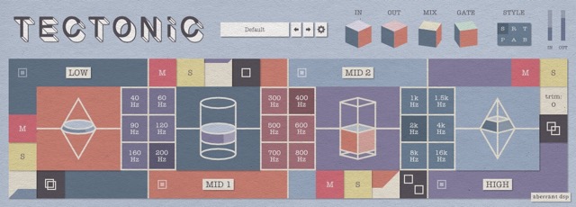 Aberrant DSP – Tectonic 1.0 VST3, AAX x64