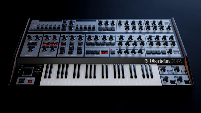GForce Software – Oberheim OB-X v1.0.0 SAL, VSTi, VST3i, AAX, AU WIN.OSX x64