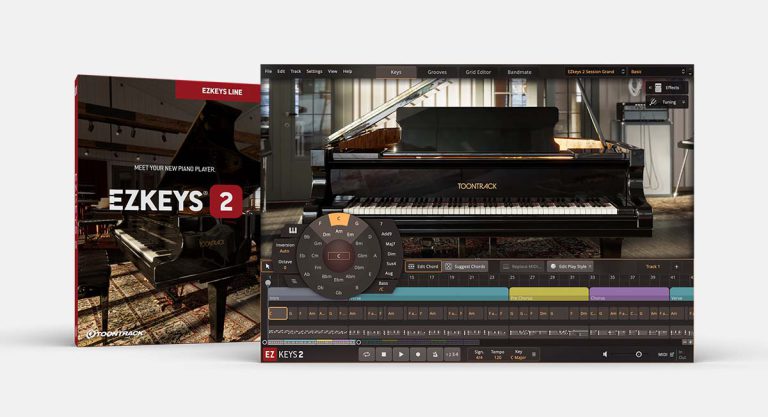 Toontrack – EZkeys 2.0.3 Update STANDALONE, VSTi3, AAX x64