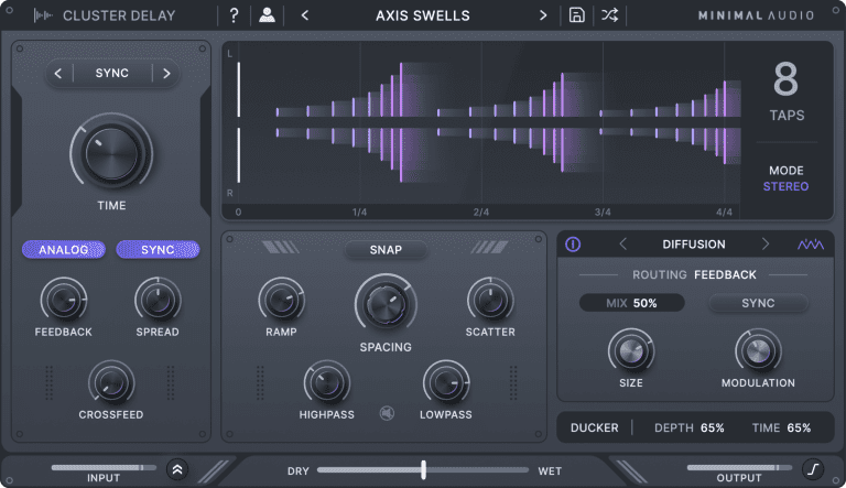 Minimal Audio – Cluster Delay v1.0.4 VST, VST3 x64
