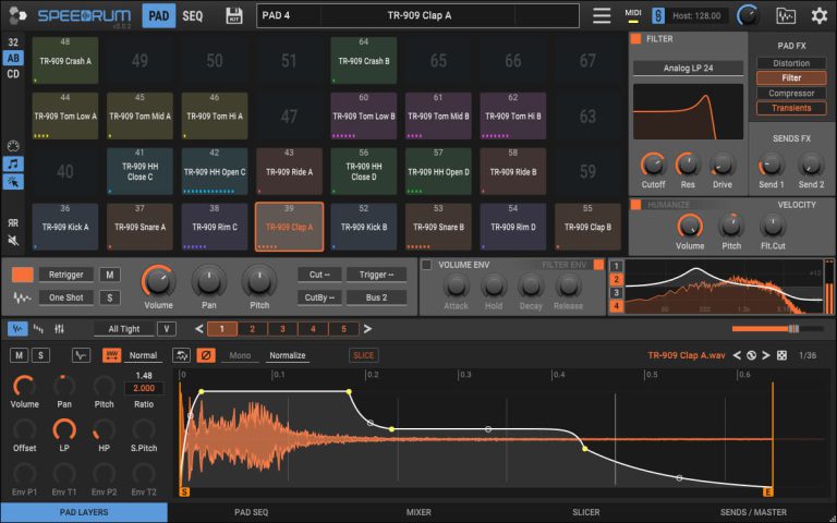 Apisonic Audio – Speedrum 2 v2.1.0 VSTi, VST3i x64