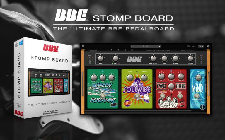 BBE Sound – Stomp Board v1.6.1 STANDALONE, VST, VST3, AAX x64