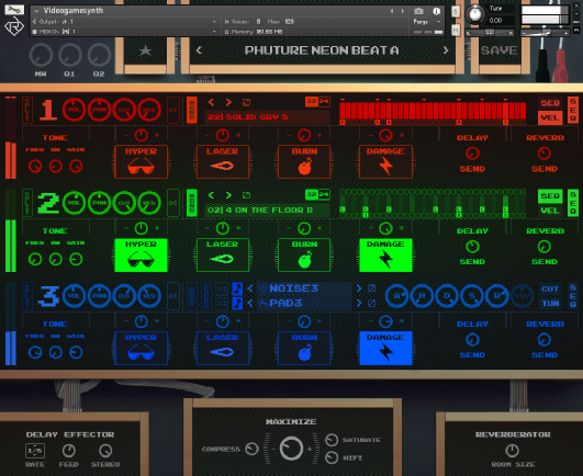 Rigid Audio – Videogamesynth (KONTAKT)