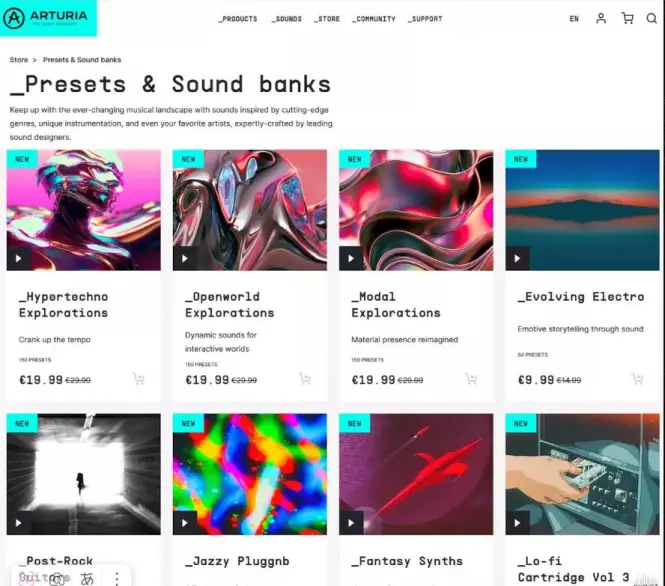 Arturia – Sound Banks 2025.9 Updates Only (SOUNDBANK)