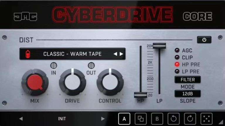 United Plugins & JMG Sound – Cyberdrive Core 1.0. VST, VST3, AAX x64 – Mixing