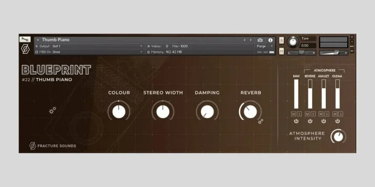 Fracture Sounds – Blueprint Thumb Piano