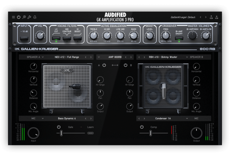 Audified – GK Amplification 3 Pro v3.1.6 VST3, AAX x64 WINDOWS