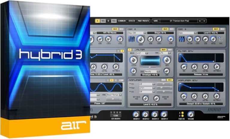 AIR Music Technology – Hybrid 3 v3.2.0 STANDALONE, VSTi, VSTi3, AAX x64