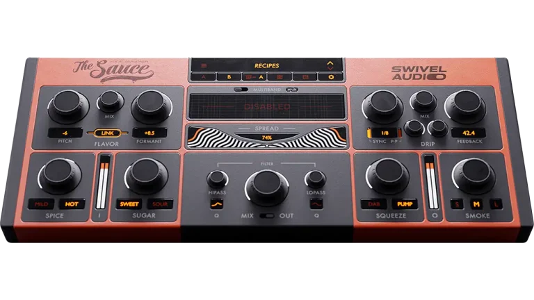 Swivel Audio -The Sauce 1.4.0 VST3, AAX x64 WINDOWS